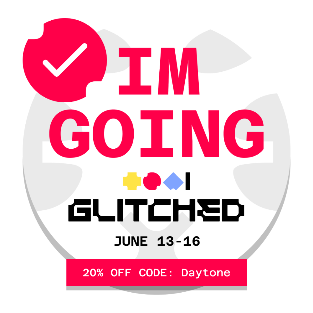 Rabatt kod Glitched 20% Daytone